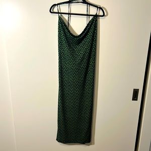 Abercrombie & Fitch midi cowl neck dress